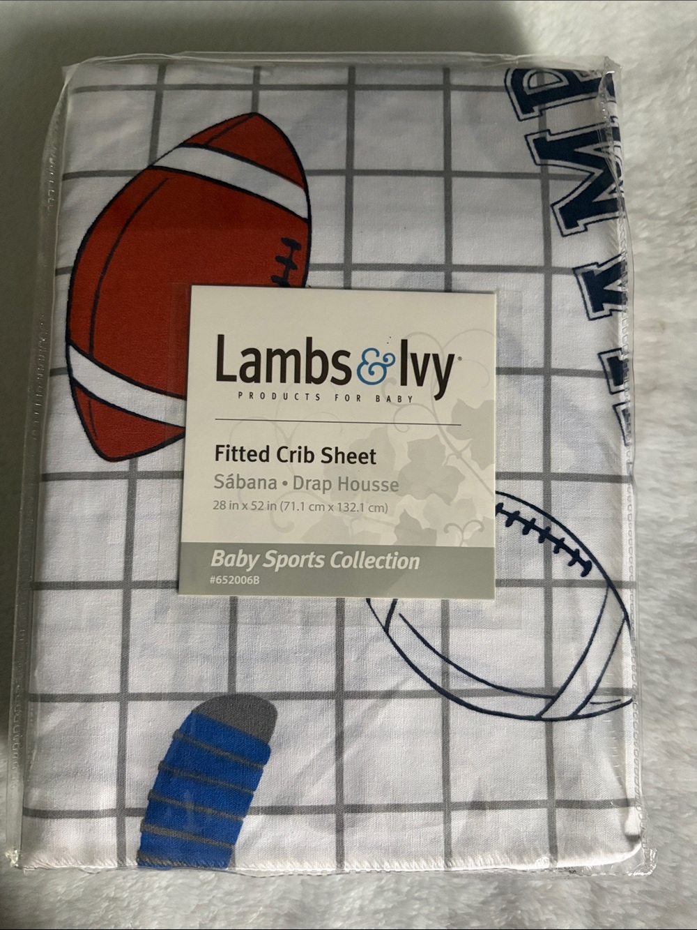 Baby Sports Crib Sheet